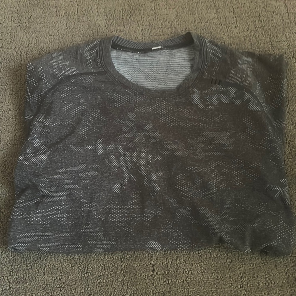 Grey Camo Lulu Shirt